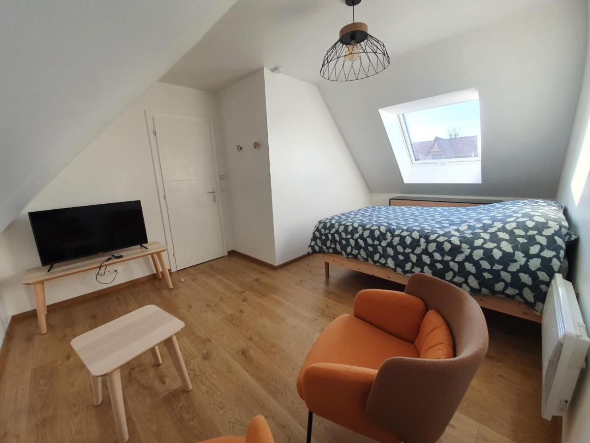 Granne De Lin Etage Villa Tourville-la-Chapelle Екстериор снимка